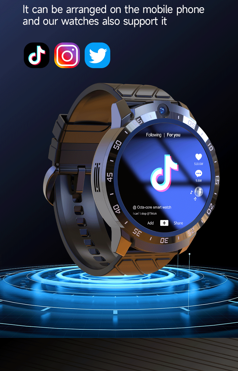 New Smart Watch G Rom Pluggable G Sim Card Ip Waterproof Gps