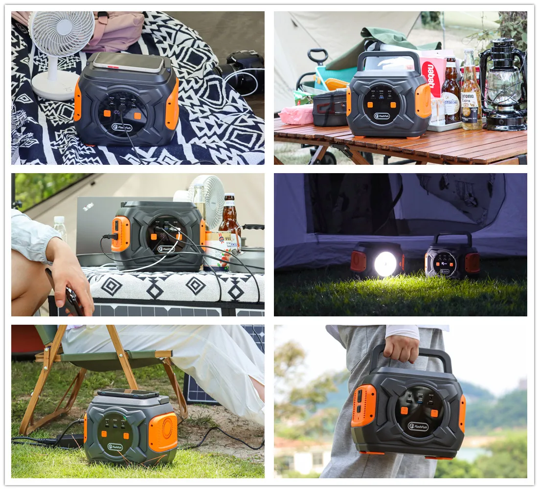 Flashfish Power Station 320W Portable Solar Generator 110V 230V Pure Sine Wave AC Output 292Wh Power Supply For Outdoor Camping Flashfish Power Station 320W Portable Solar Generator 110V 230V Pure Sine Wave AC Output 292Wh Power Supply For Outdoor Camping
