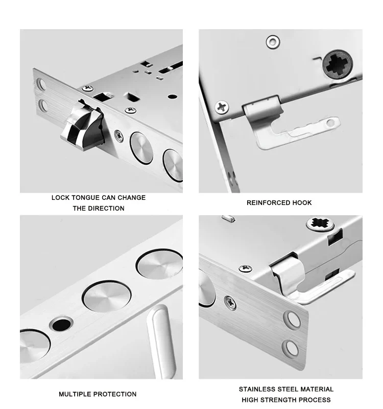 TUYA WIFI 3D Face Recognition Lock with Camera Fingerprint Magnetic Card Password Fully Automatic Smart Lock TUYA WIFI 3D Face Recognition Lock with Camera Fingerprint Magnetic Card Password Fully Automatic Smart Lock