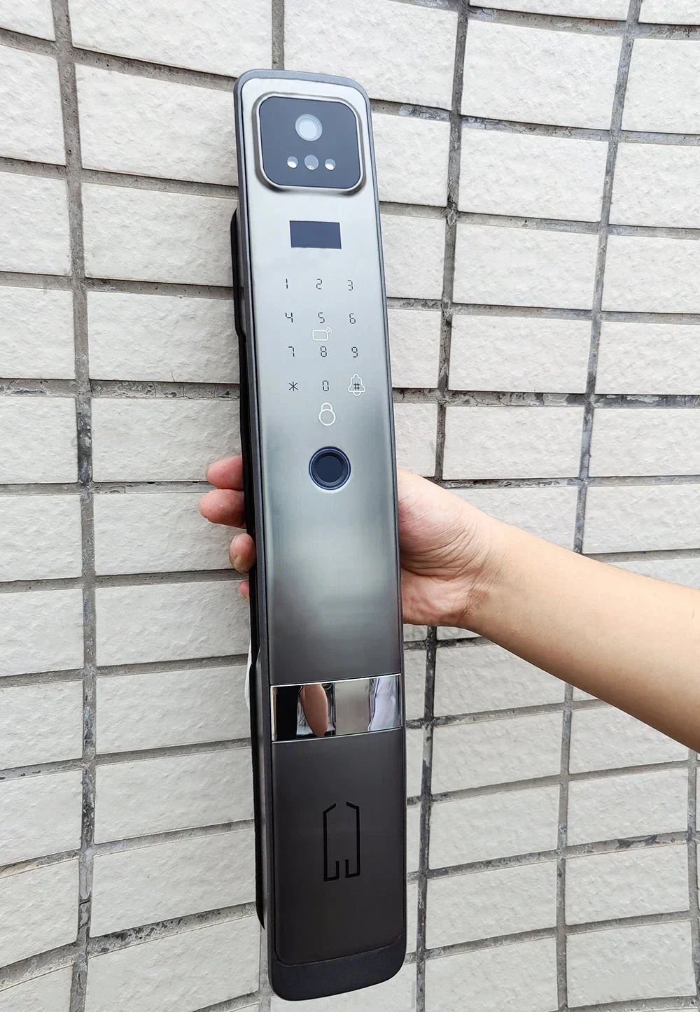 TUYA WIFI 3D Face Recognition Lock with Camera Fingerprint Magnetic Card Password Fully Automatic Smart Lock TUYA WIFI 3D Face Recognition Lock with Camera Fingerprint Magnetic Card Password Fully Automatic Smart Lock