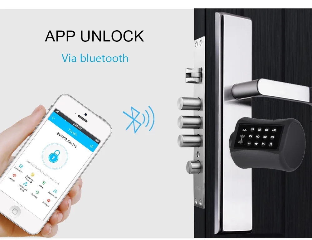 Smart Lock DIY keyless double replacement cylinder lock TT lock app WiFi euro cylinder smart locks Smart Lock DIY keyless double replacement cylinder lock TT lock app WiFi euro cylinder smart locks