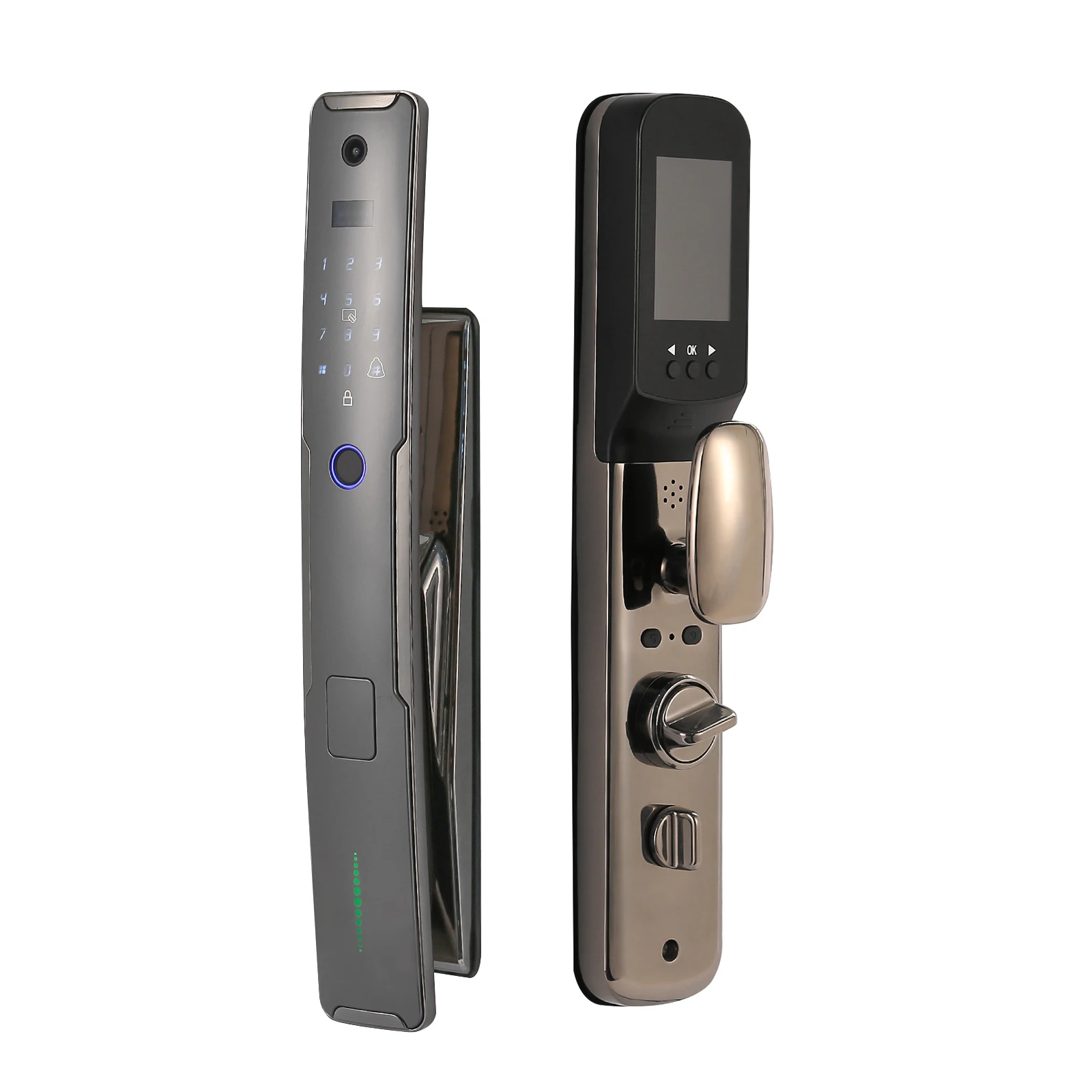 (Basic Style)hight-quality Smart Lock Face Recognition Door Lock Biometric Fingerprint Scanner Scanner Smart Camera Door Lock (Basic Style)hight-quality Smart Lock Face Recognition Door Lock Biometric Fingerprint Scanner Scanner Smart Camera Door Lock