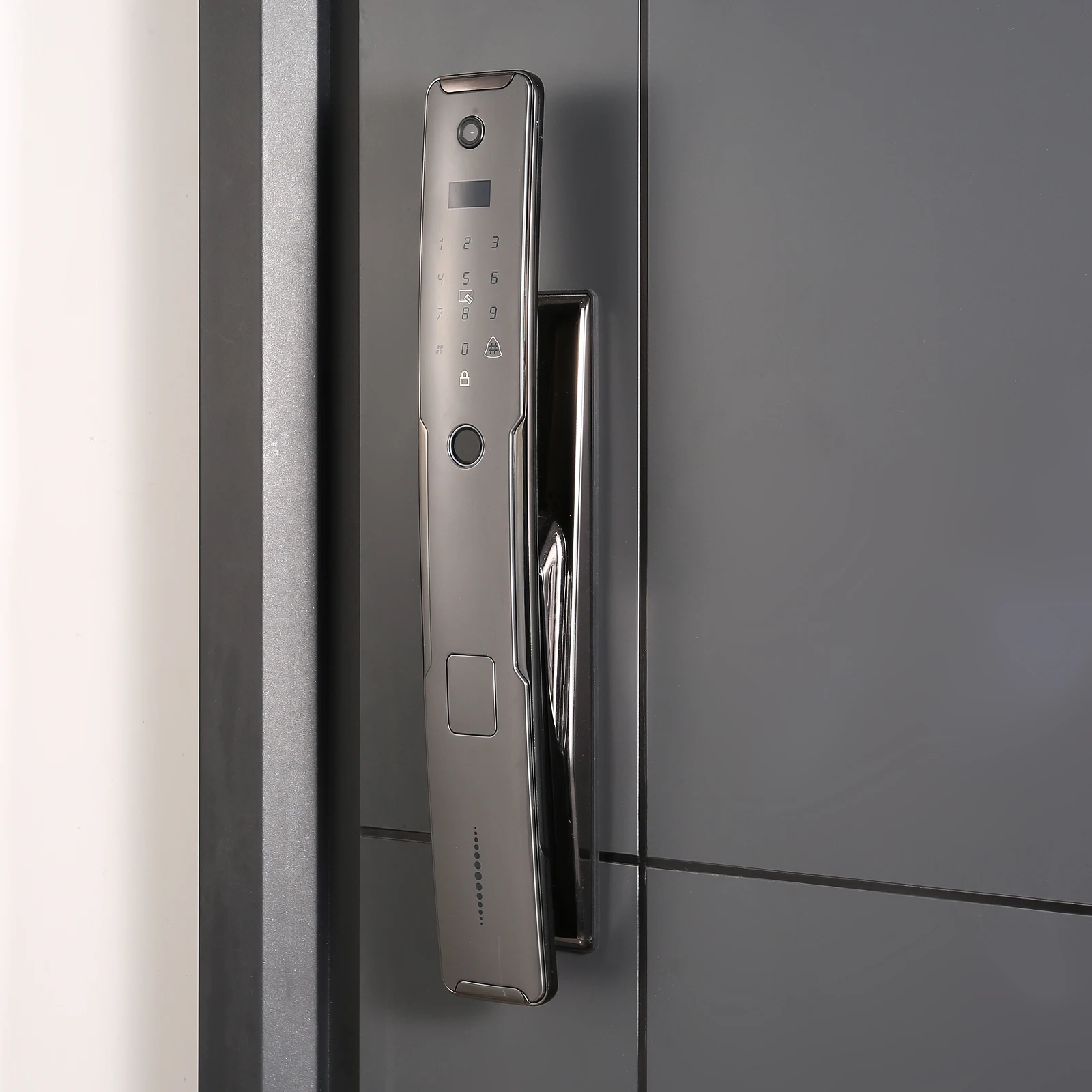 (Basic Style)hight-quality Smart Lock Face Recognition Door Lock Biometric Fingerprint Scanner Scanner Smart Camera Door Lock (Basic Style)hight-quality Smart Lock Face Recognition Door Lock Biometric Fingerprint Scanner Scanner Smart Camera Door Lock