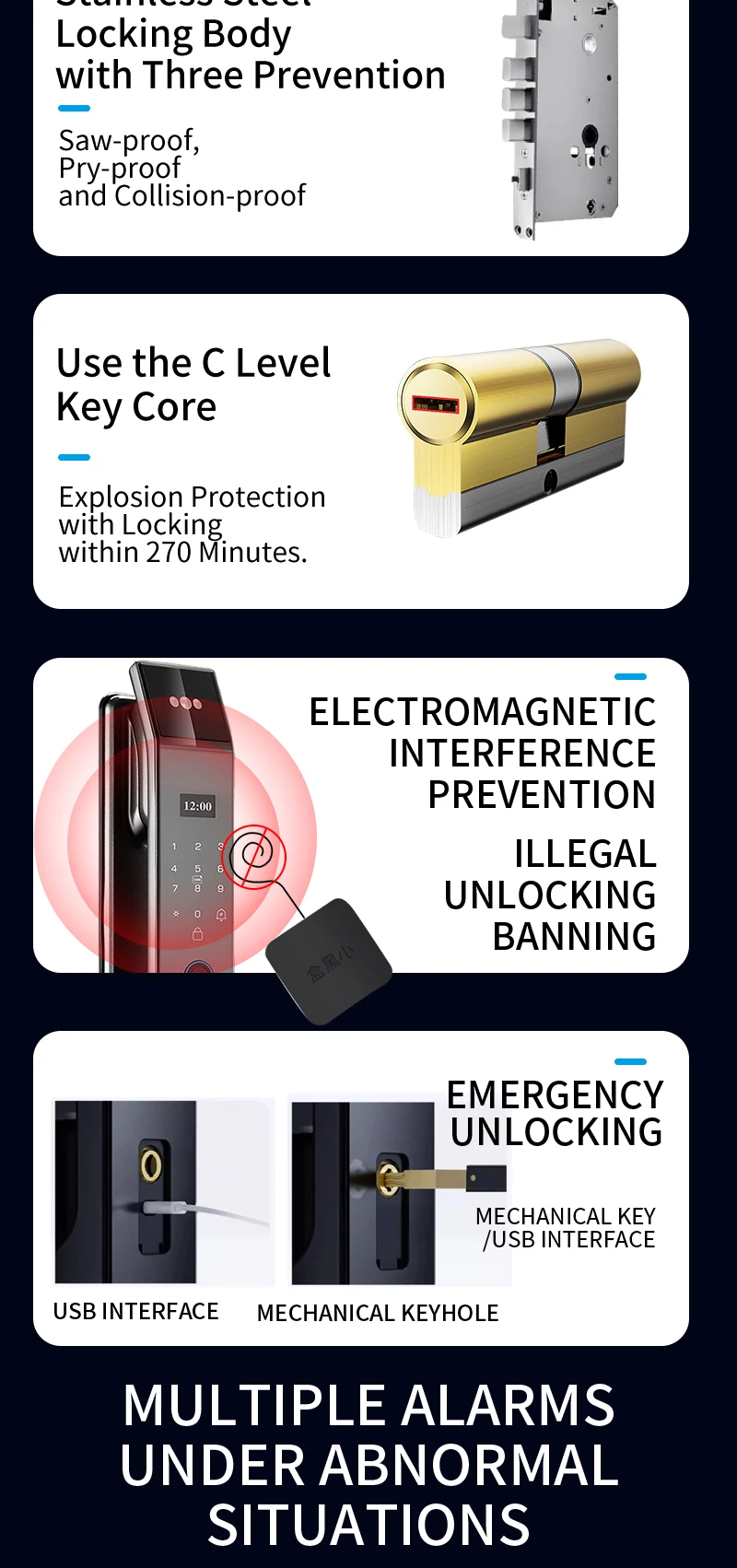 XSDTS Wifi Tuya APP Face Recognition Smart Door Lock With Camera Video Call Voice Intercom Digital Door Lock Automatic Door Lock XSDTS Wifi Tuya APP Face Recognition Smart Door Lock With Camera Video Call Voice Intercom Digital Door Lock Automatic Door Lock
