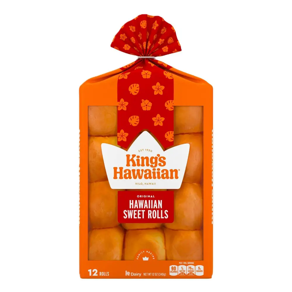 King's Hawaiian Original Sweet Hawaiian Rolls Family Pack